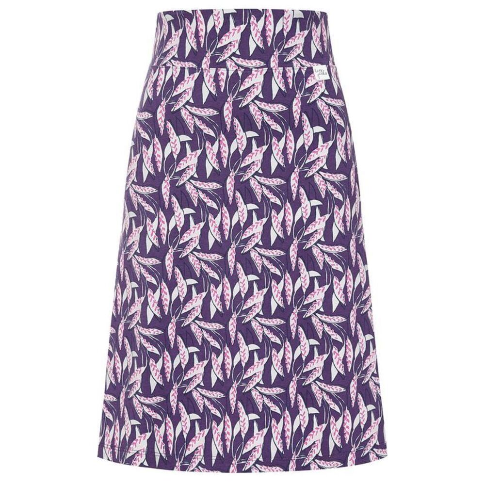 Lazy Jacks Womens/Ladies Barley Jersey Skirt / Purple